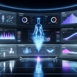 Centro de control avanzado monitorizando rendimiento en comercio digital