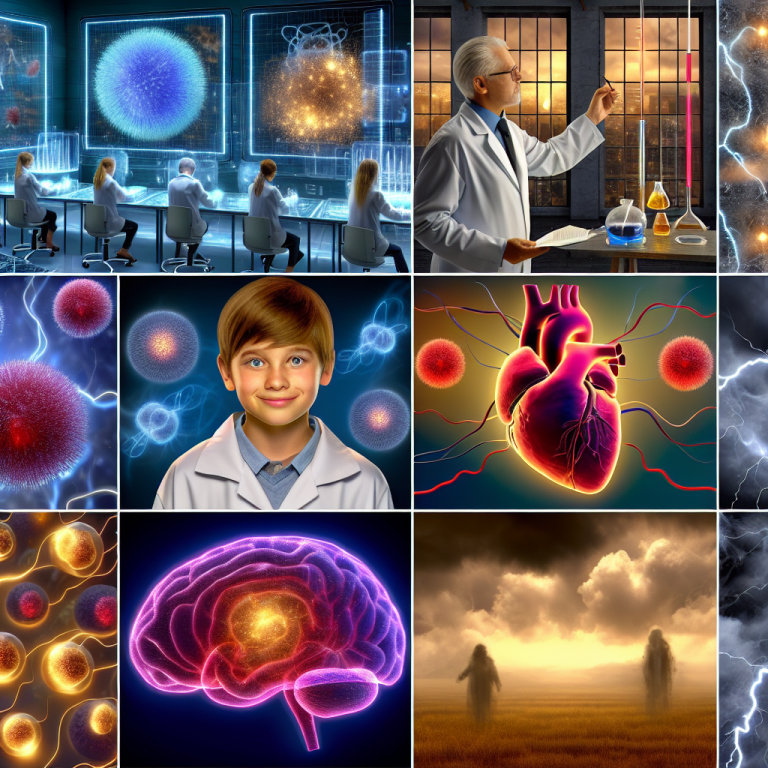 Collage visualizando avances recientes sobre enfermedad de Parkinson en neurociencia y biología.