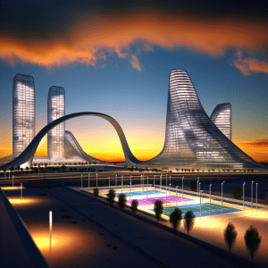 Espectacular visualización arquitectónica con Enscape en diseño futurista