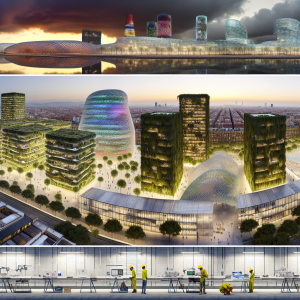 Vistas de edificios innovadores demostrando aplicaciones de la arquitectura avanzada actual