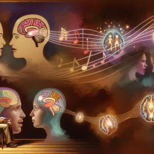 Personas conectadas emocionalmente mediante música en terapia de psicoterapia musical