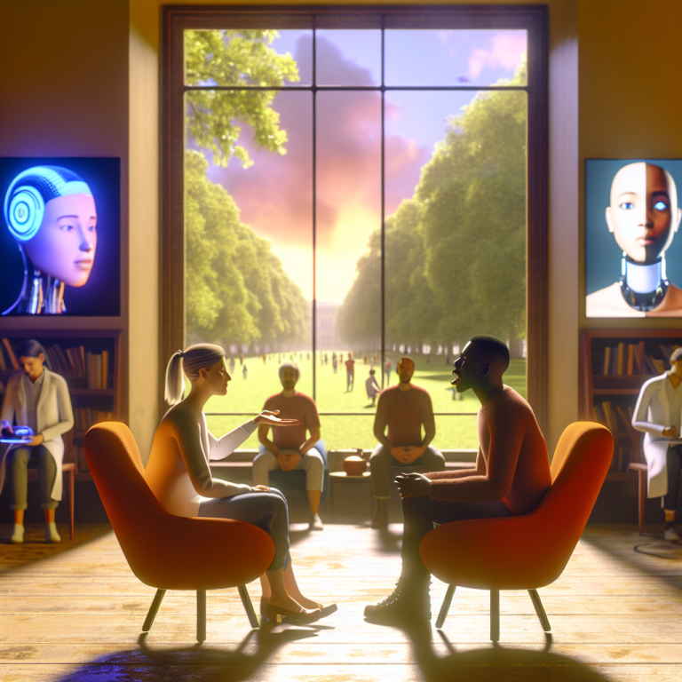 Sesión de apoyo para la atención radical en la salud mental con diferentes técnicas y tecnologías