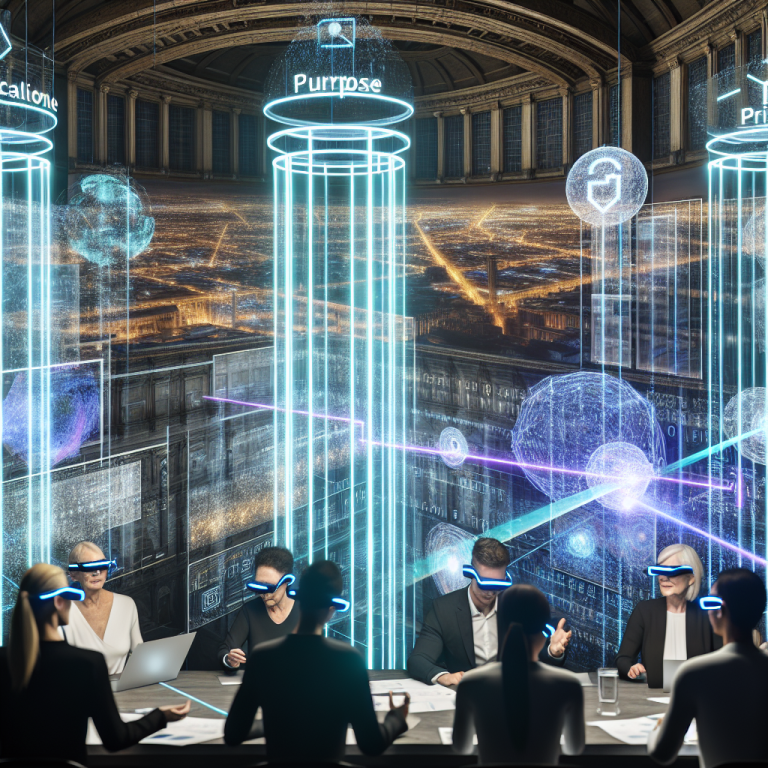 Profesionales usando VR para planificación en adopción responsable en AEC