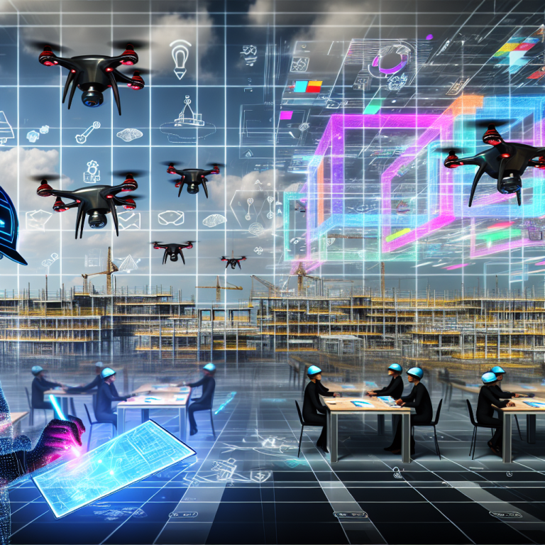 Uso avanzado de herramientas digitales y drones en la digitalización de un proyecto de construcción